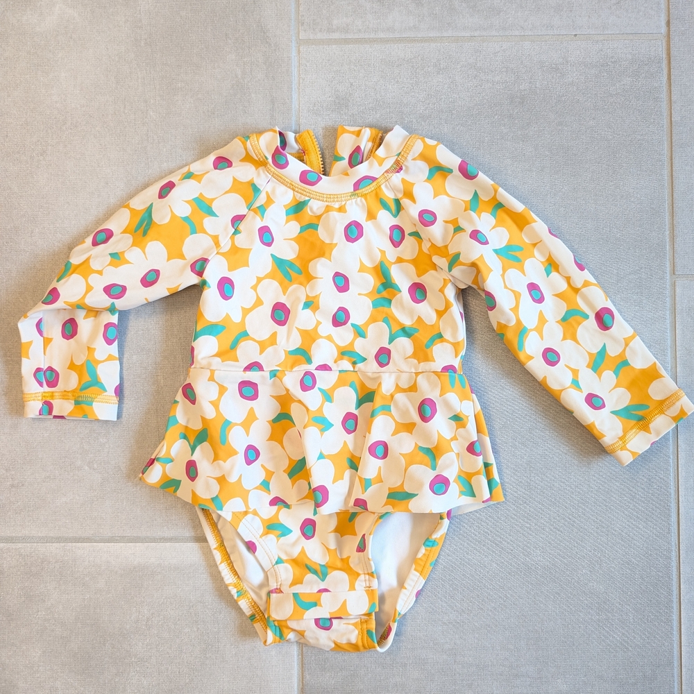 Hanna Andersson Colorful Baby Swimsuit